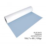 CARTA Blue Back Premium Antispappolo | 120gr | 80 metri | Conf. 1 Rotolo